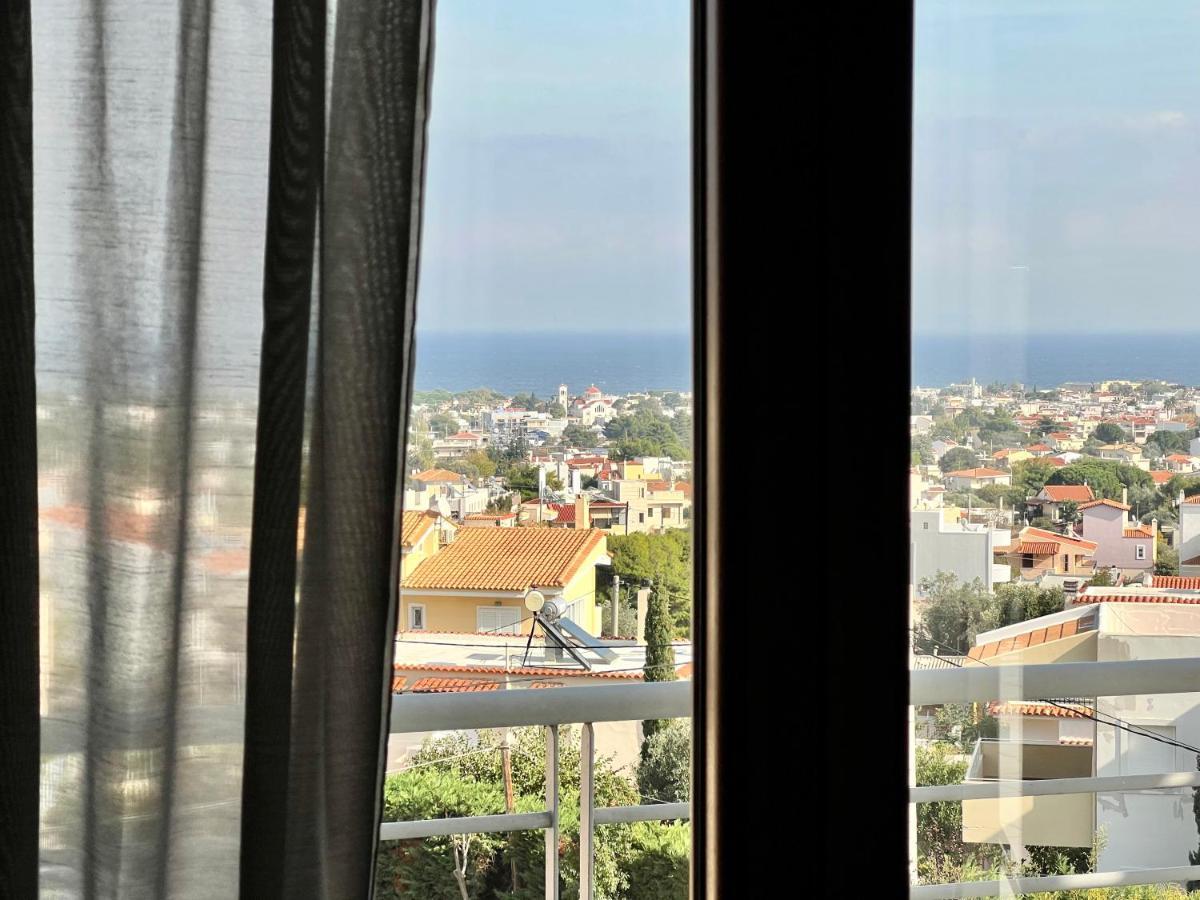 Sunrise Studio With Unhindered View To The Sea. Néa Mákri Екстериор снимка